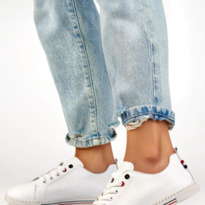 Trampki Model 24-87967W White - PRIMO