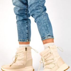 Śniegowce Model 24-16321BE Beige - PRIMO