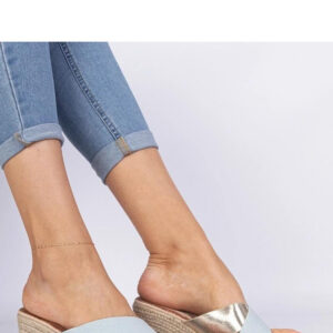 Sandał Klapki Model Lerada 5980 Jeans - PRIMO