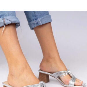 Sandał Klapki Model Lilea H8-385 Silver - PRIMO